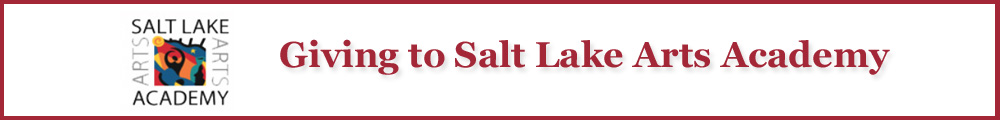 Salt Lake Arts Academy - Annual Campaign
